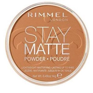 Rimmel Stay Matte Pressed Powder in Toffee 025, Pack of 1